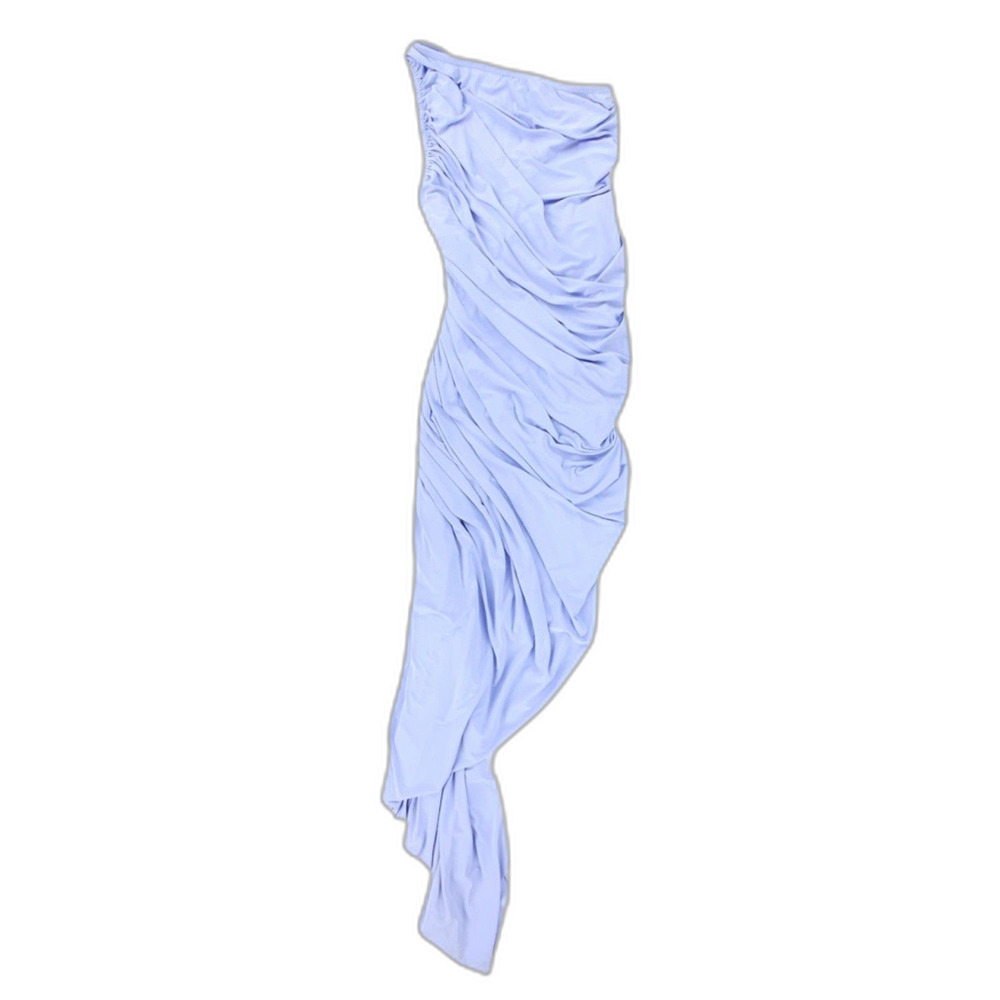 NORMA KAMALI Diana Ruched Gown Celestial Minimal Romantic Goddess Clean Girl